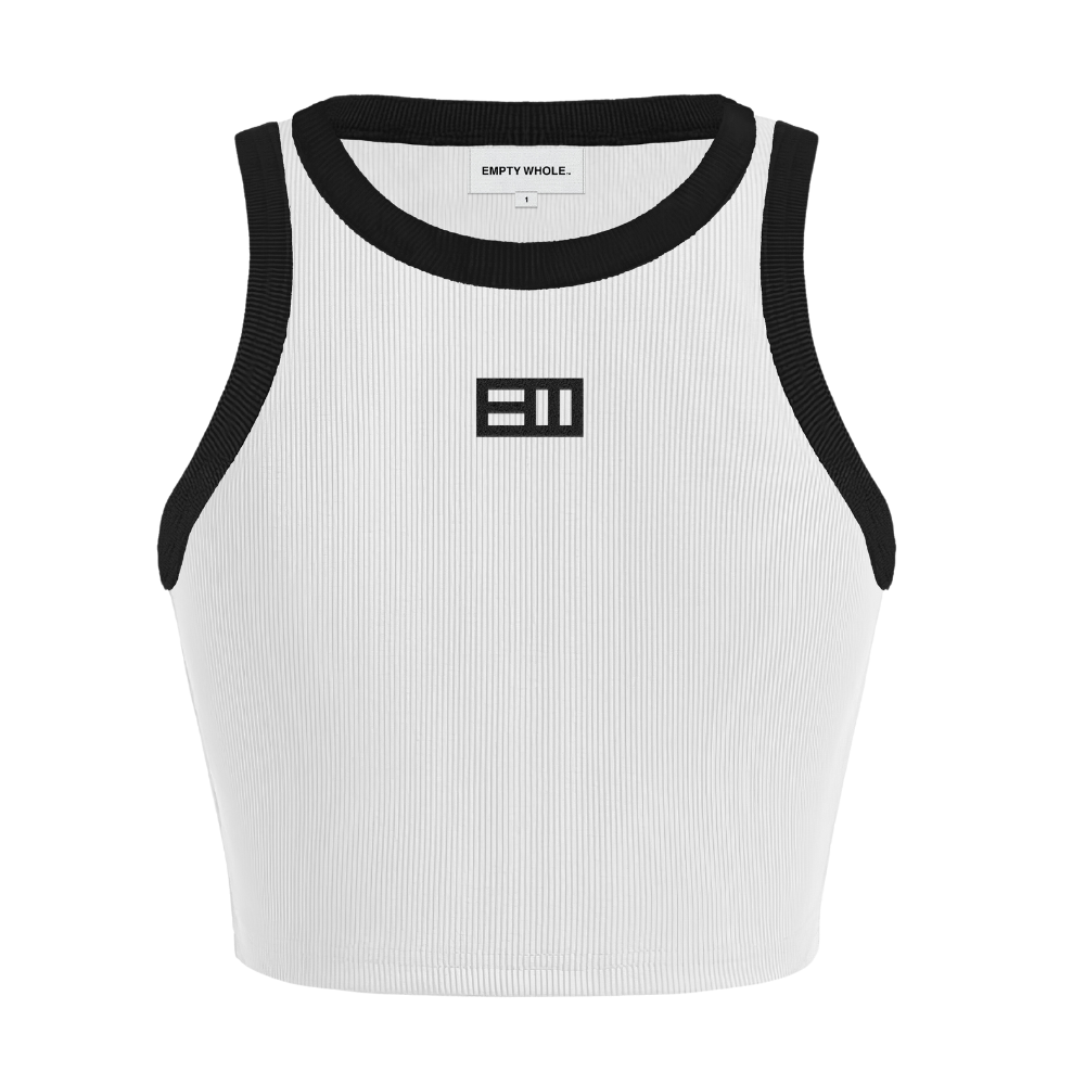 Box Logo Tank Top - White