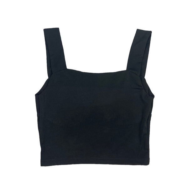 Black 90's style cami top - Empty Whole