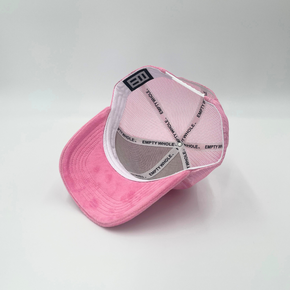 Velvet Angel Trucker Hat Pink - Empty Whole | Women's streetwear brand