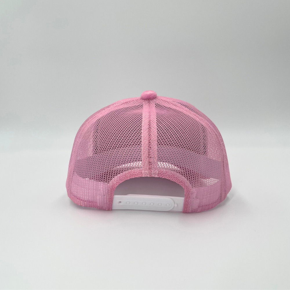 Velvet Angel Trucker Hat Pink - Empty Whole | Women's streetwear brand