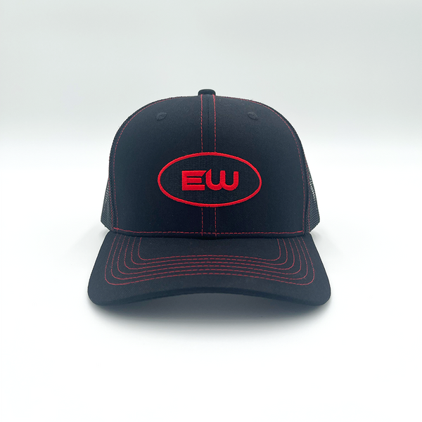 EW Trucker Hat - Black - Empty Whole Women's Streetwear - Hat