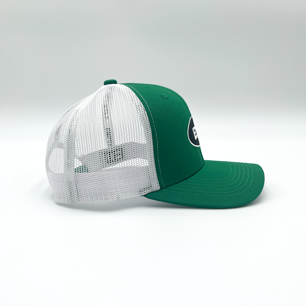 EW Trucker Hat - Green - Empty Whole Women's Streetwear - Girls Snapback Trucker Hat