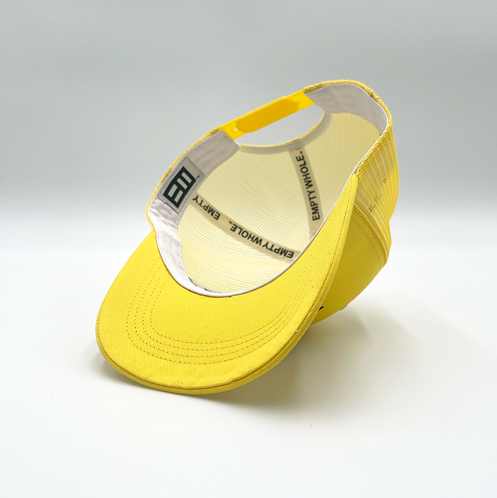 Empty Whole Star Trucker Hat - Yellow - Empty Whole Women's Streetwear - Girls Snapback Trucker Hat