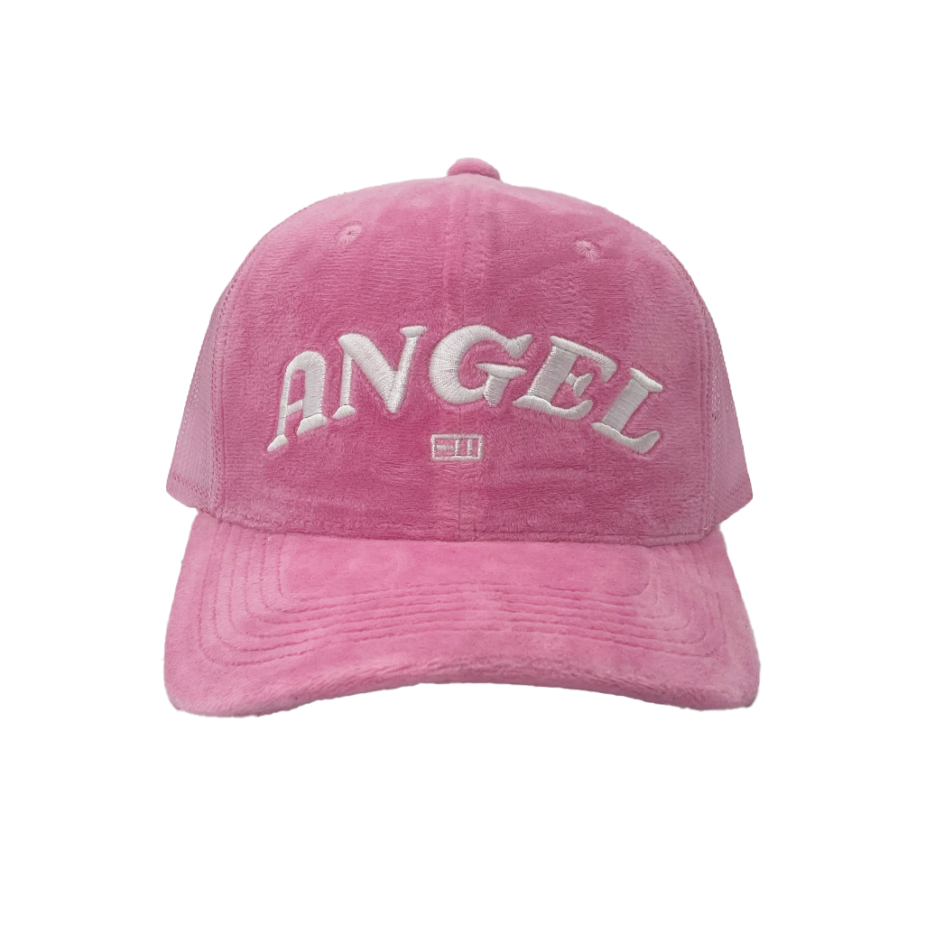 Velvet Angel Trucker Hat Pink - Empty Whole | Women's streetwear brand