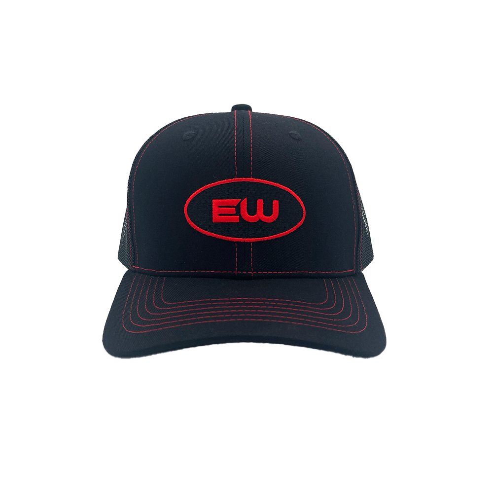 EW Trucker Hat - Black - Empty Whole Women's Streetwear - Hat