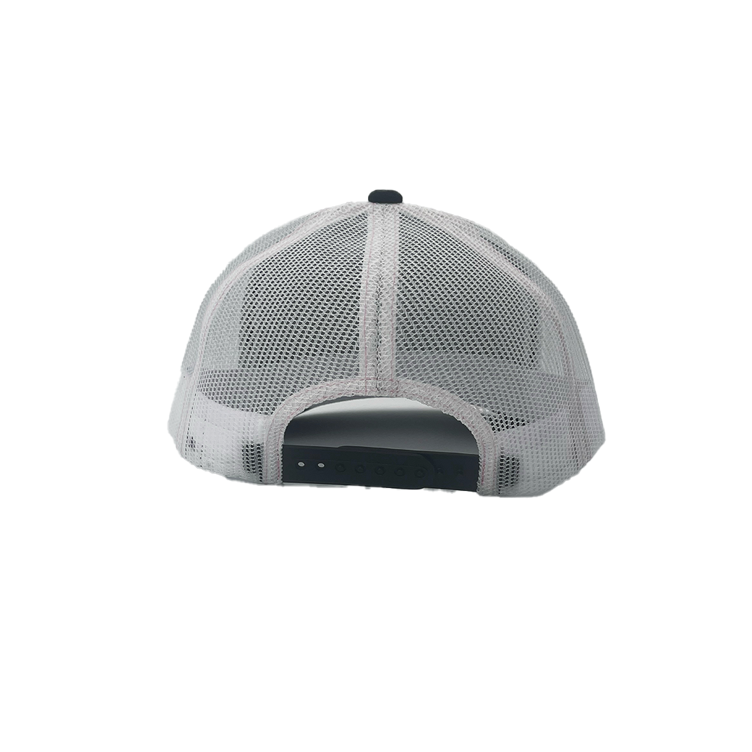 Ellipse Logo Trucker Hat - Black + Light Pink