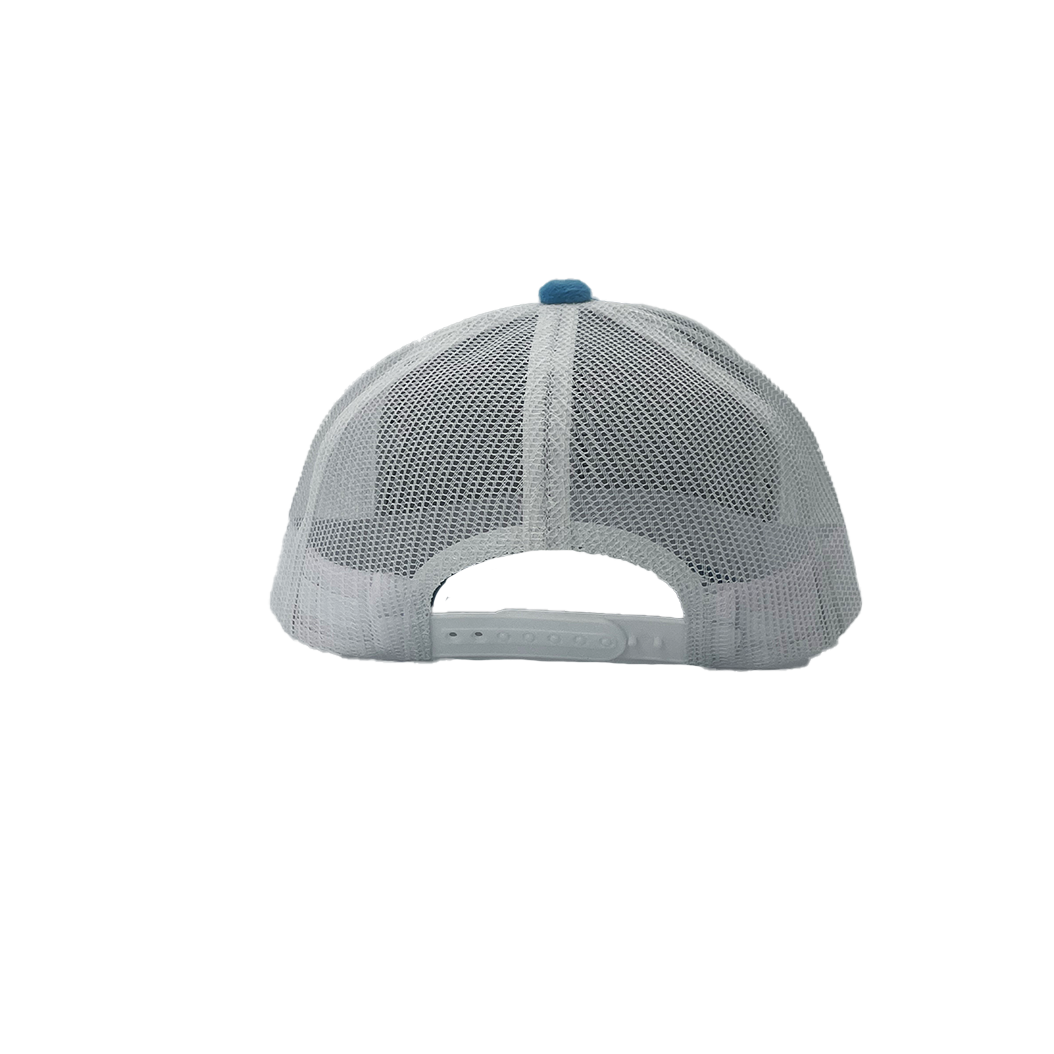 Ellipse Logo Trucker Hat - Blue Velvet