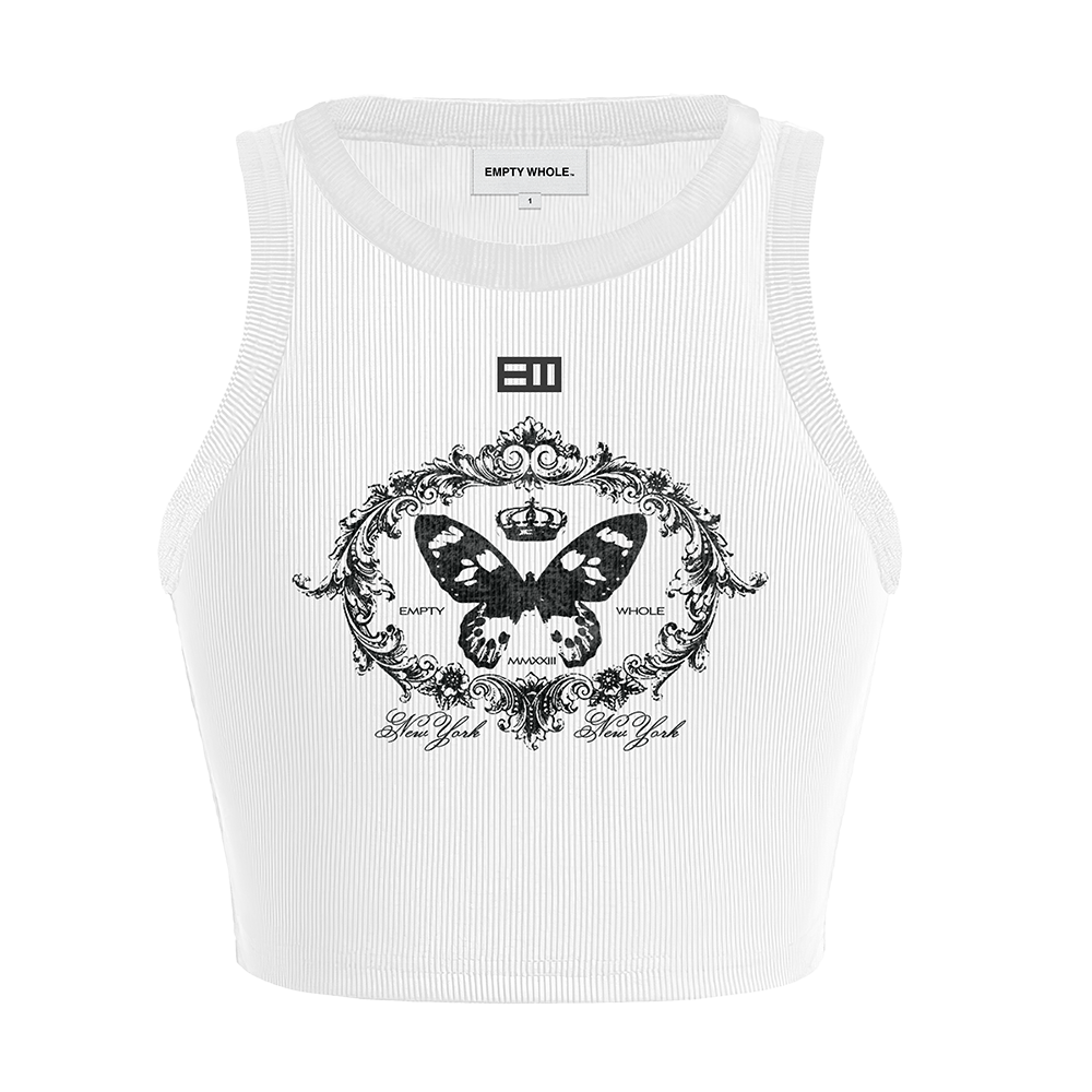 Empty Whole Butterfly Tank Top