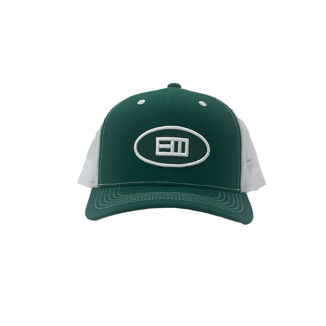Ellipse Logo Trucker Hat - Green