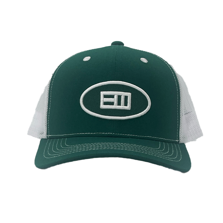 Ellipse Logo Trucker Hat - Green