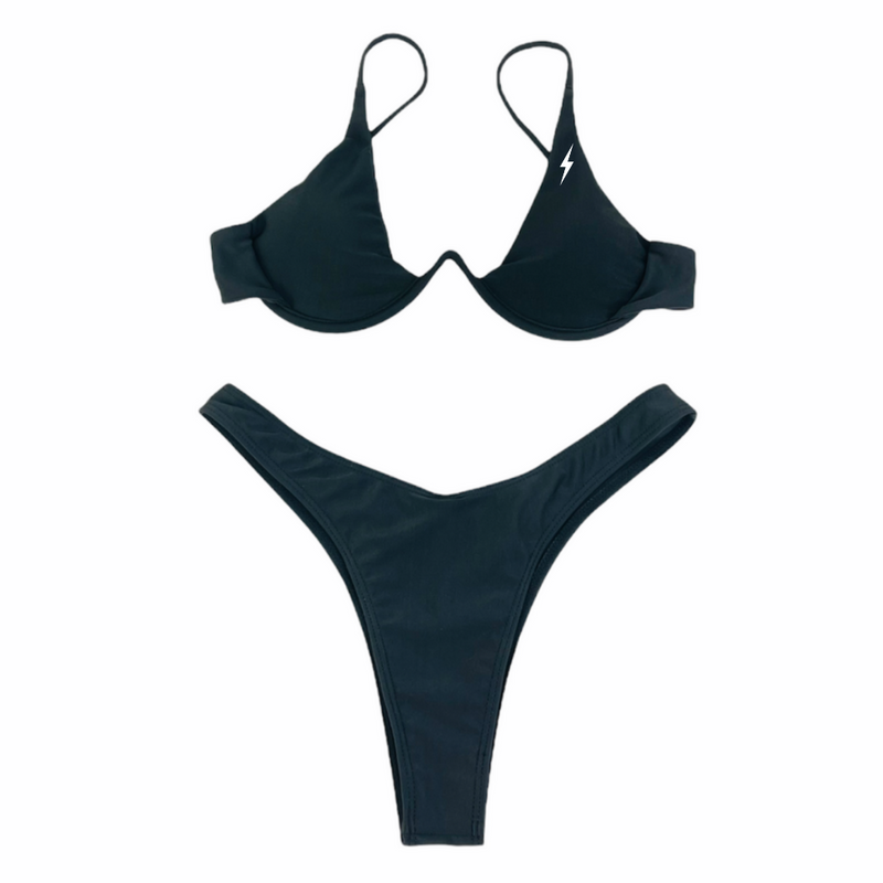 V shaped swimsuit hotsell