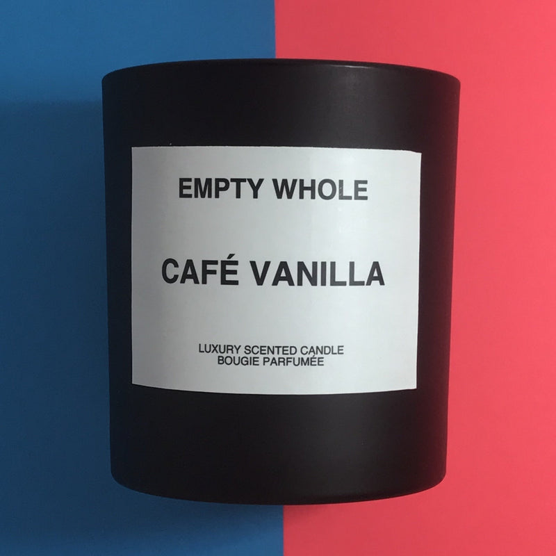 Cafe Vanilla - Empty Whole Scented Candle - Coffee House Candle